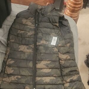 Camouflage Puffer Vest